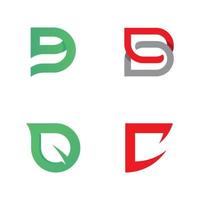 D letter icon design template, Icon Vector Template elements, Modern, Corporate