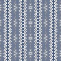 Chevron Zigzag pattern design with aztec style and ikat sign. Seamless chevron pattern. Vector Illustration.