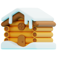 ilustração de ícone de renderização 3d de cabine png