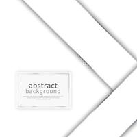 Abstract white background with steel lines, blank web template postcard for advertising - Vector