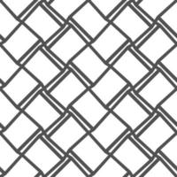 Geometric seamless pattern with gray lines on white background. Template for wallpapers, textile, fabric, wrapping paper, backgrounds. Abstract vector illustration.