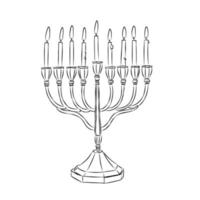 It's beautiful chanukah picture. vector