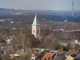 Old mine and the city of Bochum photo