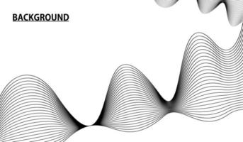 Shaped lines Wave texture abstract background Pro Vector