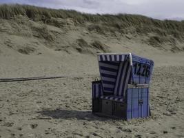 langeoog island in the north sea photo