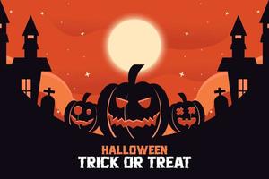 Halloween themed graphic design template easy to customize simple and elegant design vector