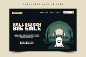 Halloween themed graphic design template easy to customize simple and elegant design vector