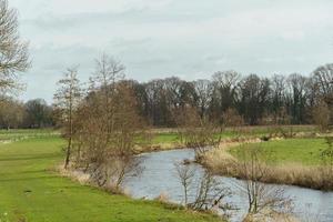 The river Aa near borken in germany photo