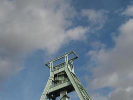 Old mine and the city of Bochum photo