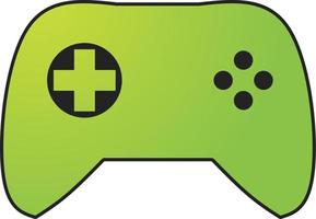 Game controller console icon vector