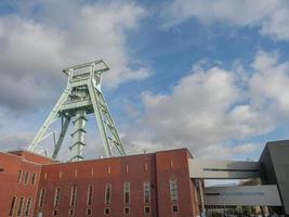 Old mine and the city of Bochum photo