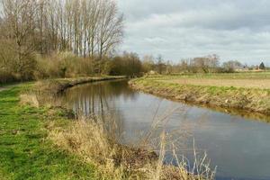 The river Aa near borken in germany photo