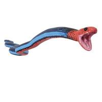 Blue coral snake 3D illustration. photo