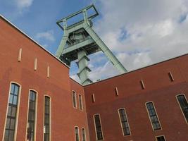 Old mine and the city of Bochum photo