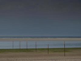 langeoog island in the north sea photo