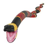 Eastern coral snake 3D illustration. photo