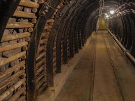 Old mine and the city of Bochum photo