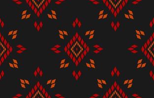 Fabric Aztec pattern background. Geometric ethnic oriental seamless pattern traditional. Mexican style. vector