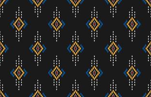 Fabric Aztec pattern background. Geometric ethnic oriental seamless pattern traditional. Mexican style. vector