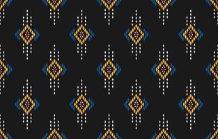 Fabric Aztec pattern background. Geometric ethnic oriental seamless pattern traditional. Mexican style. vector