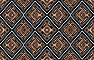 Geometric ethnic oriental seamless pattern traditional. Fabric Aztec pattern background. vector