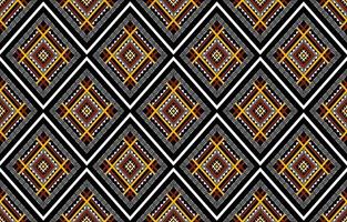 Geometric ethnic oriental seamless pattern traditional. Fabric Aztec pattern background. vector