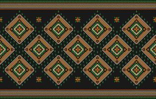 Carpet Aztec pattern background. Geometric ethnic oriental seamless pattern traditional. Mexican style. vector