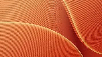 Abstract wave lines and shapes design on red gradient background and texture vector