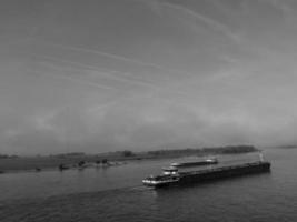 the river rhine in germany photo