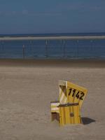 langeoog island in the north sea photo