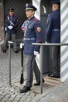 Prague, Czech Republic, 2014. Changing the guard at the Castle in Prague photo
