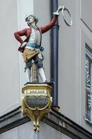 Munich, Germany, 2014. Schaffler statue in Munich photo