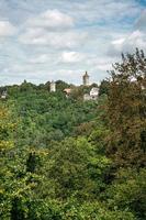 vista desde la ciudad de rothenburg foto