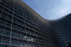 Brussels, Belgium, 2022 - The Berlaymont building in Brussels photo