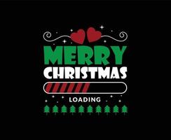 Merry Christmas illustration Vector T-shirt Design