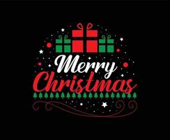 Merry Christmas illustration Vector T-shirt Design