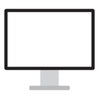 Computer monitor transparent background png