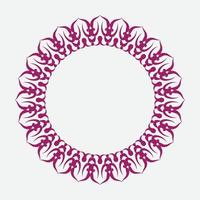 Frame. Vintage vector. Well built for easy editing . retro circle frame. Vector illustration.