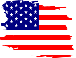 Design der amerikanischen Flagge png
