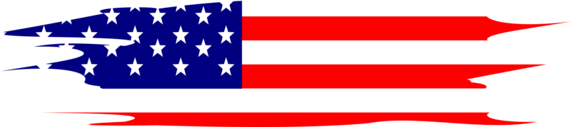 diseño de la bandera americana png