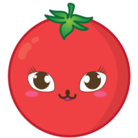 baffi pomodoro frutta con verde foglia su trasparente sfondo gratuito png