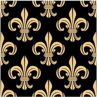 Beige and black seamless pattern vector
