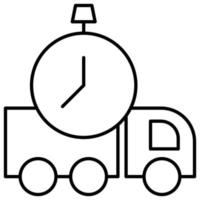 delivery speed icon, logistics and delivery theme vector