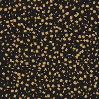 Golden confetti luxury festive on black background vector