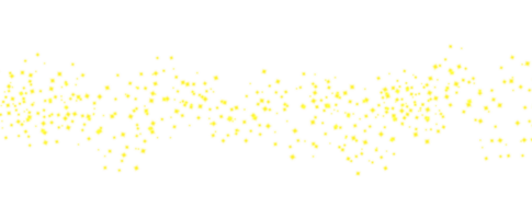 étoile filante scintillante. piste de poussière d'étoiles. vague scintillante cosmique. et illustration de la magie glamour de la vague de luminosité de l'effet lumineux. png