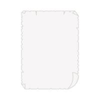 flat illustration old parchment paper texture classic png