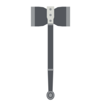 war hammer battle viking double side warrior weapon png