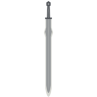 warrior sword big two handed two side sharp big swords knight weapon png