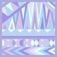 Abstract geometric background. Pucci style vector