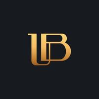 Initial UB BU U B Monogram Logo Template. Initial Based Letter Icon Logo vector